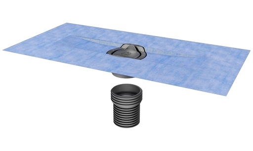 [LD-8232.WM.50.25] Linear Drain Flange Kit