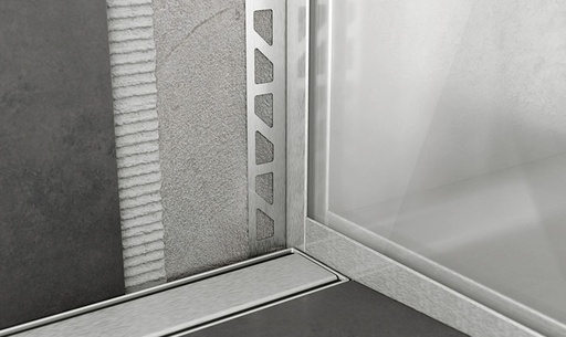 [PUG71-] PG71 - Glass Profile Below Tiling