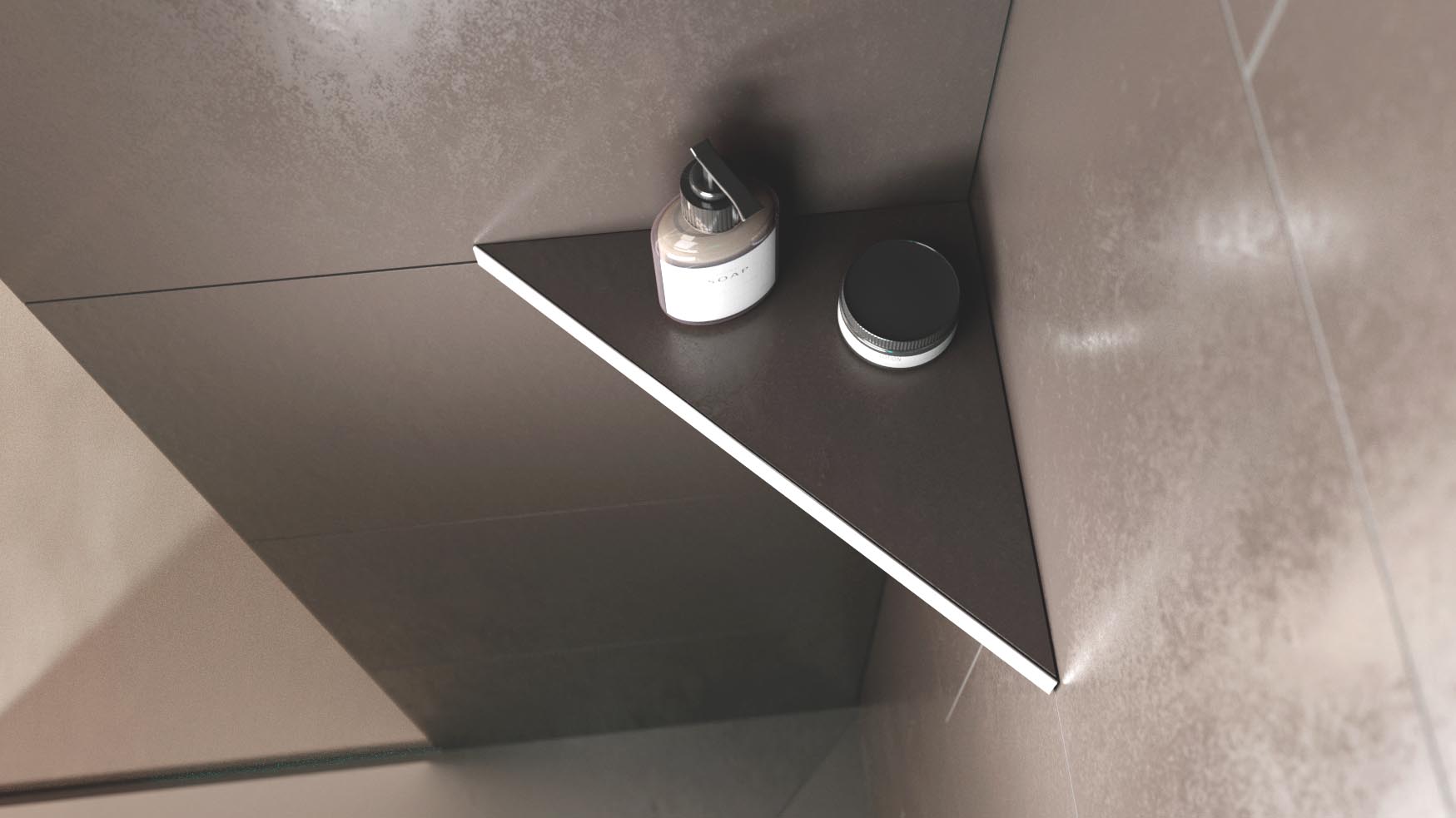 External Corner Shelf